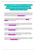 Rio Salado PHY 111 Final 2025-2026 Most Recent Version Comprehensive 80 Questions and Verified Answers Accurate Solutions Already Graded A&plus; Get it 100&percnt; Correct
