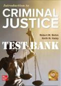 TEST BANK &mdash; Introduction to Criminal Justice&comma; 10th Edition &mdash; Robert M&period; Bohm&comma; Keith N&period; Haley &mdash; ISBN 9781260253870