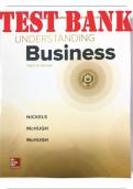 Understanding Business 12th Edition By Nickels TEST BANK