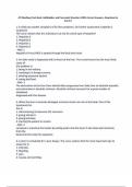 ATI MedSurg Test Bank &lpar;Gallbladder and Pancreatic Disorders 100&percnt; Correct Answers&rpar;
