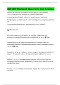 ISR CDP Module1 Questions and Answers  