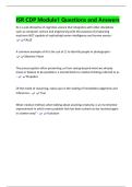 ISR CDP Module1 Questions and Answers  