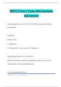 BMTCN Test C Exam 2026 Questions and Answers