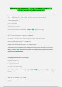 FRESENIUS RN FINAL EXAM QUESTIONS & CORRECT ANSWERS &vert; LATEST UPDATED VERSION 2025&sol;2026 ALREADY PASSED BRAND NEW&excl;&excl;&excl;