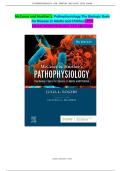 TEST BANK McCance Huether’s Pathophysiology The Biologic Basis for Disease in Adults and Children (9TH) by Julia Rogers + NCLEX Case Studies with Answers