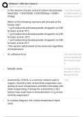 UNE GEN CHEM 2 MIDTERM NEWEST ACTUAL 2025&sol;2026 EXAM QUESTIONS AND CORRECT ANSWERS&period;VERIFIED&sol;GRADED A&plus;