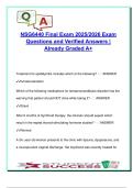 NSG 6440  EXAM COMPLETE PACKAGE DEAL