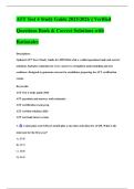ATT Test 1&ndash;4 Complete Study Guide Bundle 2025&sol;2026 &vert; Verified Questions&comma; Answers & Rationales