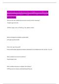 NUR 634 Midterm Review-Week 7 Abdomen  EXAM  QUESTIONS AND CORRECT ANSWERS UPDATED FOR  2025&sol;2026&period;  