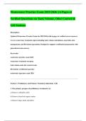 Wastewater Practice Exam 2025&sol;2026 &vert;&vert; 6 Pages of Verified Questions on Tank Volume&comma; Odor Control & Lift Stations
