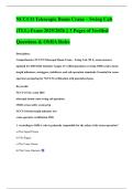 NCCCO Telescopic Boom Crane &ndash; Swing Cab &lpar;TLL&rpar; Exam 2025&sol;2026 &vert;&vert; 3 Pages of Verified Questions & OSHA Rules