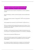 HEENT Shadow Health - HEENT Tina Jones Exam Questions and answers latest update with complete solutions &lpar;Grade A&plus;&rpar;