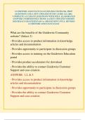 GUIDEWIRE ASSOCIATE EXAM 2025&sol;2026 TESTBANK&comma; PREP QUESTIONS AND A NEW UPDATED STUDY GUIDE ALL 400&plus; COMPLETE ACCURATE QUESTIONS WITH WELL ELABORATED ANSWERS &lpar;VERIFIED SOLUTIONS&rpar; LATEST UPDATED VERSION 2025&sol;2026 &vert;GUARANTEED PASS A&plus; &lpar;BRAND NEW&excl;&rpar; FULL REVISED