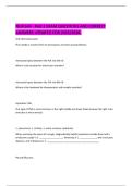 NUR 634 - Part 2 EXAM QUESTIONS AND CORRECT  ANSWERS UPDATED FOR 2025&sol;2026&period; 
