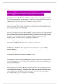 NUR 634 - Congenital Disorders Exam QUESTIONS AND  CORRECT ANSWERS UPDATED FOR 2025&sol;2026&period;  