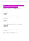 NUR 634- Exam &num;2 Exam QUESTIONS AND CORRECT  ANSWERS UPDATED FOR 2025&sol;2026&period;   