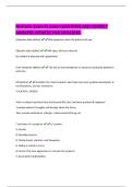 NUR 634- Exam &num;1 Exam QUESTIONS AND CORRECT  ANSWERS UPDATED FOR 2025&sol;2026&period;   