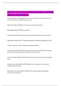 NUR 634- Exam &num;3 QUESTIONS AND CORRECT ANSWERS  UPDATED FOR 2025&sol;2026&period;   