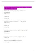 NUR 634- Exam &num;2 QUESTIONS AND CORRECT ANSWERS  UPDATED FOR 2025&sol;2026&period; 