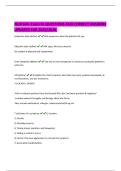 NUR 634- Exam &num;1 QUESTIONS AND CORRECT ANSWERS  UPDATED FOR 2025&sol;2026&period; 