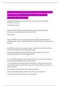 NUR-634 Advanced Physical Assessment Midterm Study  Guide Exam QUESTIONS AND CORRECT ANSWERS  UPDATED FOR 2025&sol;2026&period; 