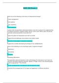 NSG 526 Exam 2 &vert; Questions and Answers &lpar;Complete Solutions&rpar;