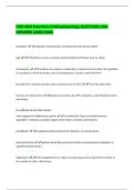 NUR 2063 &sol; NUR2063&colon; Essentials ofPathophysiology Exam 2 &lpar;Latest 2021 &sol;2022&rpar; Rasmussen QUESTIONS AND ANSWERS &lpar;2025&sol;2026&rpar;
