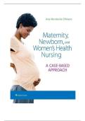 test bank for maternity newborn and women s health nursinga case based approach 1st edition o meara