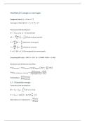Samenvatting formules duurzame energietechnieken