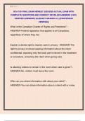 HCA 100 FINAL EXAM NEWEST 2025&sol;2026 ACTUAL EXAM WITH  COMPLETE QUESTIONS AND CORRECT DETAILED ANSWERS &lpar;100&percnt;  VERIFIED ANSWERS&rpar; &vert;ALREADY GRADED A&plus;&vert; &vert;&vert;PROFESSOR  VERIFIED&vert;&vert;