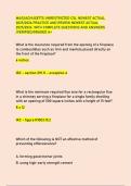 MASSACHUSETTS UNRESTRICTED CSL NEWEST ACTUAL  2025&sol;2026 PRACTICE AND REVIEW NEWEST ACTUAL  2025&sol;2026 WITH COMPLETE QUESTIONS AND ANSWERS  &sol;VERIFIED&sol;GRADED A
