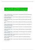 WE-RE NOT REALLY STRANGERS RELATIONSHIP EXPANSION PACK EXAM QUESTIONS AND ANSWERS 2025-2026