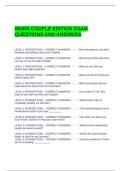 WNRS COUPLE EDITION EXAM QUESTIONS AND ANSWERS