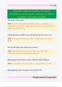 Dante's Inferno Cantos XV-XXIII  Questions and Correct Answers&sol; Latest  Update &sol; Already Graded