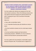 WEB WOC OSTOMY CONTINENCE FINAL EXAM NEWEST 2025&sol;2026  ACTUAL EXAM WITH COMPLETE QUESTIONS AND CORRECT  DETAILED ANSWERS &lpar;100&percnt; VERIFIED ANSWERS&rpar; &vert;ALREADY  GRADED A&plus;&vert; &vert;&vert;PROFESSOR VERIFIED&vert;&vert;