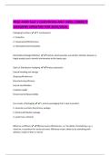 PKSC 4400 Test 1 QUESTIONS AND 100&percnt; CORRECT  ANSWERS UPDATED FOR 2025&sol;2026&period;  
