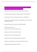 PN 1005 Final Exam QUESTIONS AND 100&percnt; CORRECT  ANSWERS UPDATED FOR 2025&sol;2026