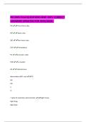 PN 1005 Final QUESTIONS AND 100&percnt; CORRECT  ANSWERS UPDATED FOR 2025&sol;2026&period;  