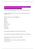 PN Pharmacology Final QUESTIONS AND 100&percnt; CORRECT  ANSWERS UPDATED FOR 2025&sol;2026&period;  