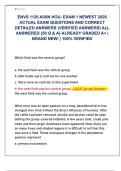 ENVS 1126 AIXIN HOU- EXAM 1 NEWEST 2026  ACTUAL EXAM QUESTIONS AND CORRECT  DETAILED ANSWERS &lpar;VERIFIED ANSWERS&rpar; ALL  ANSWERED &lbrace;50 Q & A&rcub; ALREADY GRADED A&plus; &vert;  BRAND NEW&excl; &vert; 100&percnt; VERIFIED 