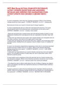 VATI Med Surg -ACTUAL EXAM WITH RATIONALE- LATEST VERSION -QUESTIONS AND ANSWERS