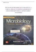 Test Bank For Microbiology&colon; A Systems Approach 7th Edition by Marjorie Kelly Cowan&vert;&vert;ISBN&colon;9781265461119