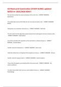 CO Manicurist Examination &lpar;STUDY GUIDE&rpar; updated RATED A&plus; 2025&sol;2026 NEW&excl;&excl;