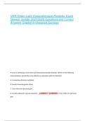 VATI Green Light Comprehensive Predictor Exam  Newest Update 20252026 Questions and Correct  Answers Graded A&plus;&vert;Assured Success 