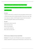 IMSA Workzone Certification Test Study Guide 2025&sol;2026 &vert;&vert; Verified Questions Bank & Correct Solutions with Rationales
