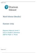  Pearson Edexcel Level 3 GCE 
