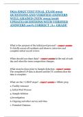 DQA SMQT TEST FINAL EXAM 2025 QUESTIONS AND VERIFIED ANSWERS WELL GRADED &lpar;NEW 2025&sol;2026 UPDATE&rpar; QUESTIONS WITH VERIFIED ANSWERS 100&percnt; CORRECT &sol;A&plus; GRADE