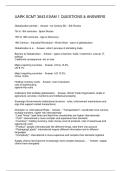 UARK SCMT 3643 EXAM 1 QUESTIONS & ANSWERS