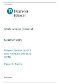 Pearson Edexcel Level 3 GCE 