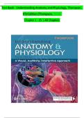 Test Bank For Understanding Anatomy & Physiology: A Visual, Auditory, Interactive Approach Fourth Edition by Gale Sloan Thompson||ISBN:9781719647625